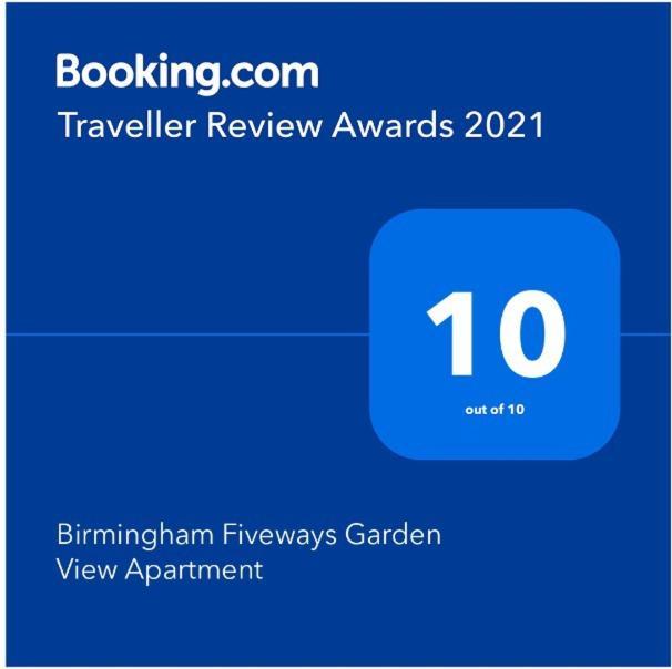 Birmingham Fiveways Garden View Apartment Экстерьер фото